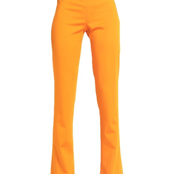 Gorgeous Versace High_Wasted Orange Trousers Brand New With Tag. Fits like US XS - Picture 2 of 7